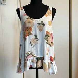 Insight Sleeveless Floral Tank Top